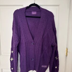Taylor Swift Speak Now Purple Cardigan